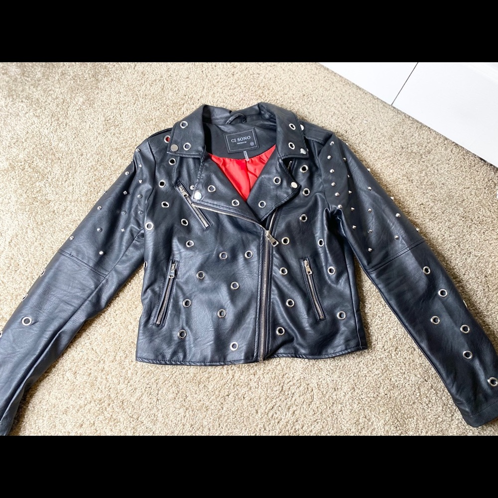 Faux Leather Jacket💕